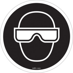 Eye Protection Required CSA Standard Safety Sign