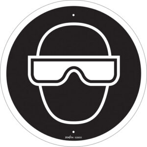 Eye Protection Required CSA Standard Safety Sign