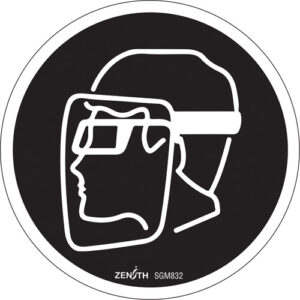 Face Protection Required CSA Standard Safety Sign