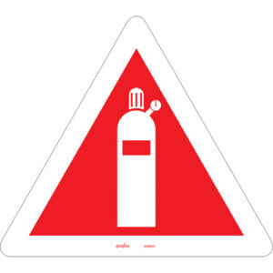 Compressed Gas CSA Standard Safety Sign