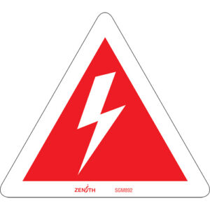 High Voltage CSA Standard Safety Sign