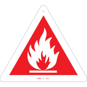 Flammable CSA Standard Safety Sign