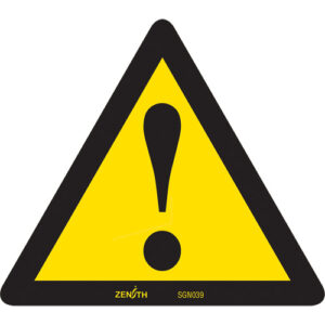 General Warning CSA Standard Safety Sign