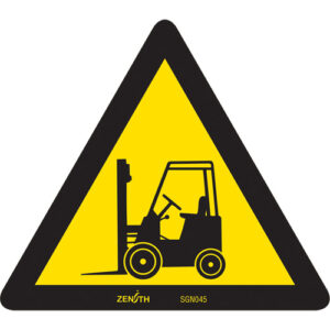 Forklift CSA Standard Safety Sign