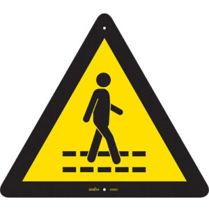 Pedestrian Safety Lane CSA Standard Safety Sign