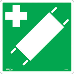 First Aid Stretcher CSA Standard Safety Sign