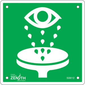 Eye Wash CSA Standard Safety Sign