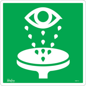 Eye Wash CSA Standard Safety Sign