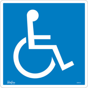 Handicap CSA Standard Safety Sign