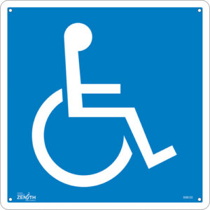 Handicap CSA Standard Safety Sign