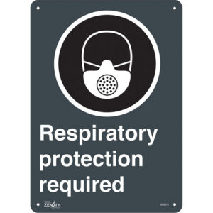Respiratory Protection Required CSA Standard Safety Sign