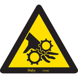 Pinch Point CSA Standard Safety Sign