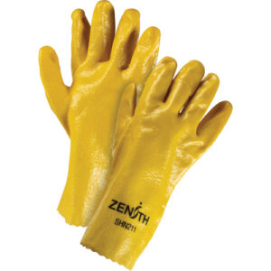 Rough-Finish Chemical-Resistant Gloves