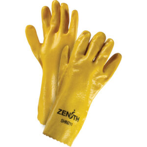 Rough-Finish Chemical-Resistant Gloves