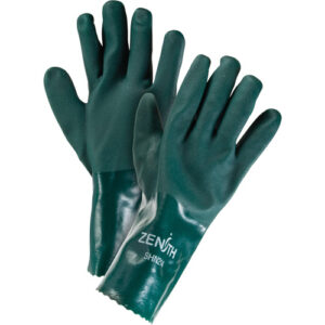 Double Dipped Green Gloves