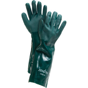 Double Dipped Green Gloves