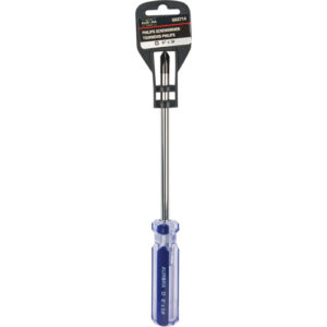 Blue Transparent Striped Philips Screwdriver